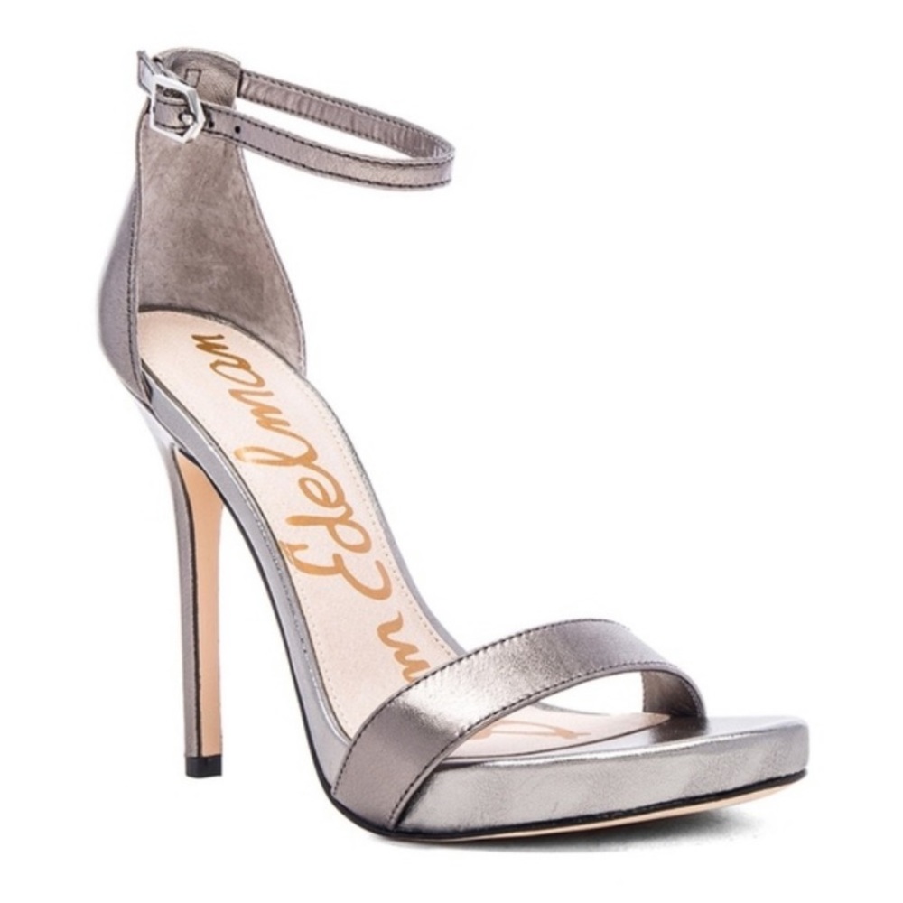 Sam Edelman Metallic Strappy Heels